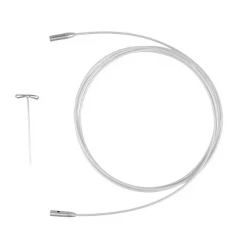 (Bild für) ChiaoGoo TWIST SWIV360 SILVER Seil - LARGE - 125 cm