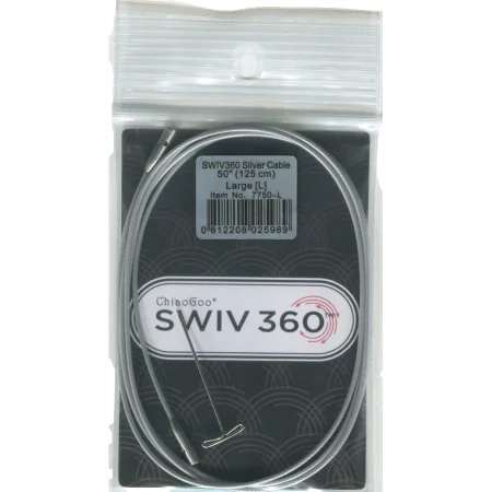 (Bild für) ChiaoGoo TWIST SWIV360 SILVER Seil - LARGE - 125 cm