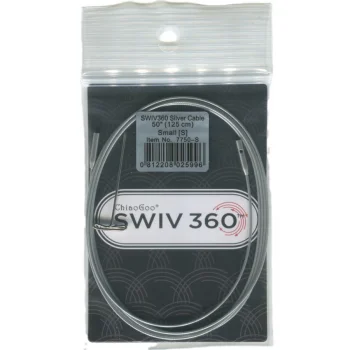 (Bild für) ChiaoGoo TWIST SWIV360 SILVER Seil - SMALL - 125 cm