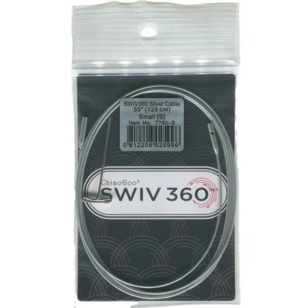 (Bild für) ChiaoGoo TWIST SWIV360 SILVER Seil - SMALL - 125 cm