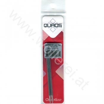 (Bild für) ChiaoGoo QUADS Nadelspitzen KURZ 10 cm - SMALL - 3,75 mm