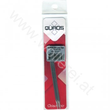 (Bild für) ChiaoGoo QUADS Nadelspitzen KURZ 10 cm - SMALL - 4 mm