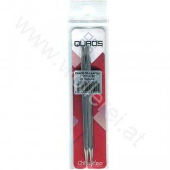 (Bild für) ChiaoGoo QUADS Nadelspitzen 13 cm - LARGE - 6 mm