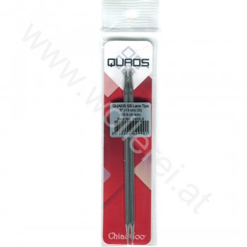 (Bild für) ChiaoGoo QUADS Nadelspitzen 13 cm - SMALL - 4 mm