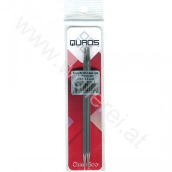 (Bild für) ChiaoGoo QUADS Nadelspitzen 13 cm - SMALL - 4,5 mm