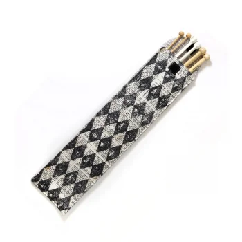 (Bild für) "Black Diamond" - Stofftasche für Jackenstricknadeln