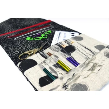 (Bild für) "Mayumi" - Stofftasche Deluxe für diverse Nadeln und Zubehör