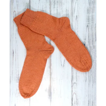 (Bild für) Socken mit Bumerangferse und Sternenspitze