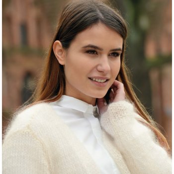(Bild für) Verschlusslose Mohairjacke