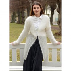 (Bild für) Verschlusslose Mohairjacke