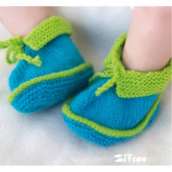 (Bild für) Babyschühchen mit Biese