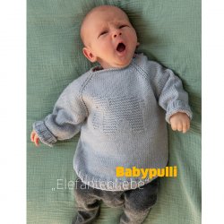 (Bild für) Babypullover Elefantenliebe