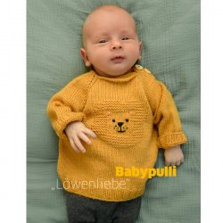 (Bild für) Babypullover Löwenliebe