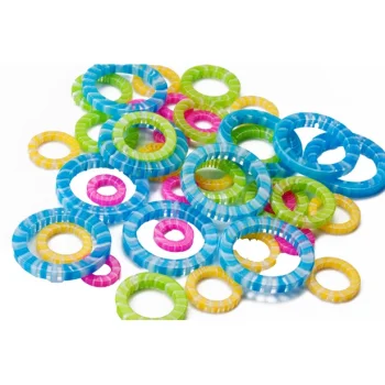 (Bild für) ChiaoGoo Maschenmarkierer - 5 bis 15 mm - 40 Stück
