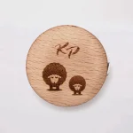 (Bild für) KnitPro Maßband - Holz - rund