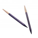 (Bild für) KnitPro JADORE CUBICS Nadelspitzen - KURZ - 10 cm - 4,5 mm