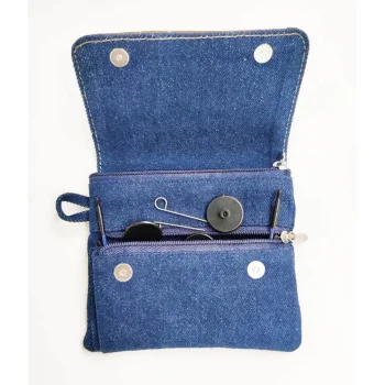 (Bild für) KnitPro DENIM Set Auswechselbare Nadelspitzen MINI 5 cm