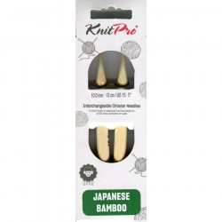 (Bild für) KnitPro BAMBOO Nadelspitzen - 13 cm - 10 mm