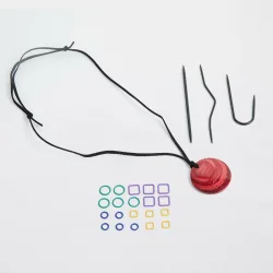 (Bild für) KnitPro Magnetic Knitter's Necklace Kit CHERRY BERRY