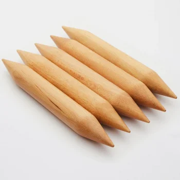 (Bild für) KnitPro JUMBO BIRCH Nadelspiel 20 cm - 20 mm