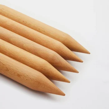 (Bild für) KnitPro JUMBO BIRCH Nadelspiel 20 cm - 20 mm
