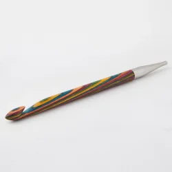 (Bild für) KnitPro SYMFONIE Tunesische Häkelnadel auswechselbar 15 cm - 3 mm