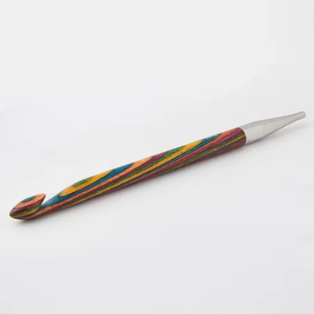 (Bild für) KnitPro SYMFONIE Tunesische Häkelnadel auswechselbar 15 cm - 4 mm