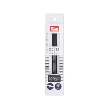 (Bild für) prym.ergonomics Carbon Nadelspiel 15 cm - 2 mm