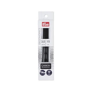 (Bild für) prym.ergonomics Carbon Nadelspiel 15 cm - 3 mm