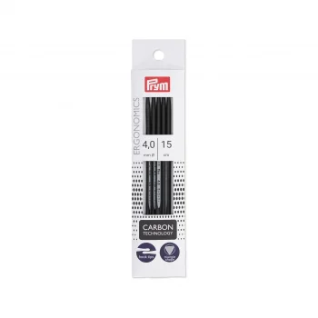(Bild für) prym.ergonomics Carbon Nadelspiel 15 cm - 4 mm