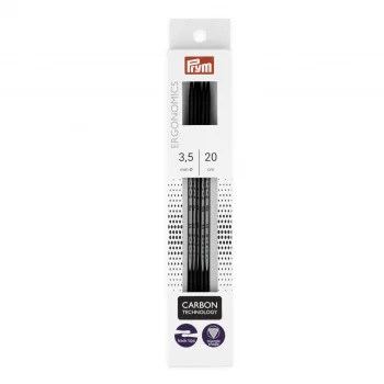 (Bild für) prym.ergonomics Carbon Nadelspiel 20 cm - 3,5 mm