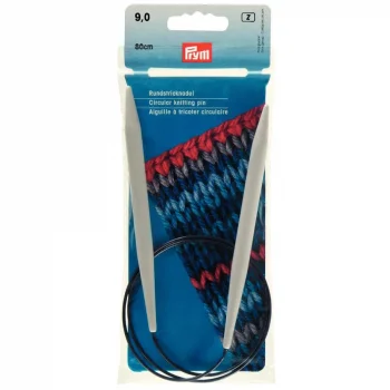 (Bild für) Prym Rundstricknadel Kunststoff 80 cm - 9 mm