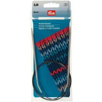(Bild für) Prym Rundstricknadel Aluminium 80 cm - 3,25 mm