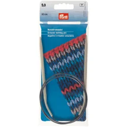 (Bild für) Prym Rundstricknadel Aluminium 80 cm - 5 mm
