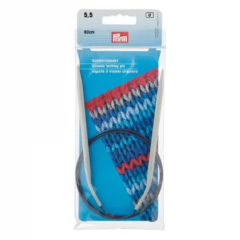 (Bild für) Prym Rundstricknadel Aluminium 80 cm - 5,5 mm