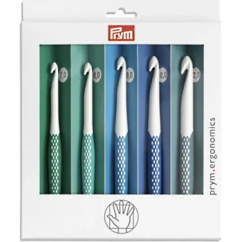 (Bild für) prym.ergonomics Wollhäkelnadel Set - 7 - 12 mm