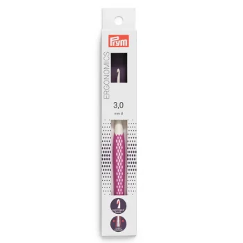 (Bild für) prym.ergonomics Wollhäkelnadel 16 cm - 3 mm - violett