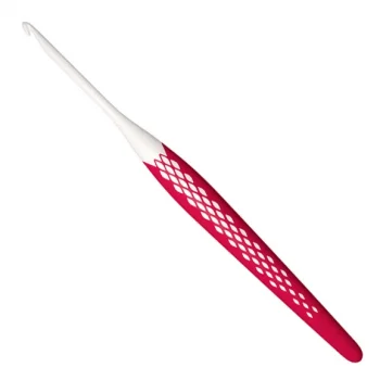 (Bild für) prym.ergonomics Wollhäkelnadel 16 cm - 3,5 mm - rot