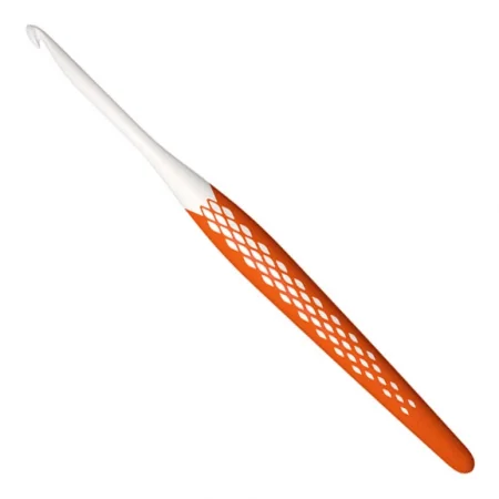 (Bild für) prym.ergonomics Wollhäkelnadel 16 cm - 4,5 mm - orange