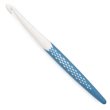 (Bild für) prym.ergonomics Wollhäkelnadel 18 cm - 9 mm - pool