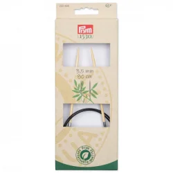 (Bild für) Prym Rundstricknadel Bambus 80 cm - 3,5 mm