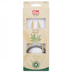 (Bild für) Prym Rundstricknadel Bambus 80 cm - 5 mm