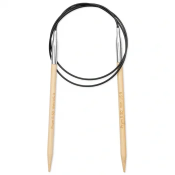 (Bild für) Prym Rundstricknadel Bambus 80 cm - 5,5 mm