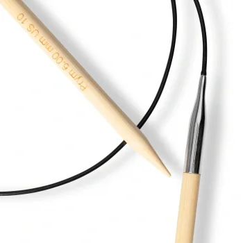 (Bild für) Prym Rundstricknadel Bambus 80 cm - 6 mm
