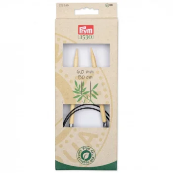 (Bild für) Prym Rundstricknadel Bambus 80 cm - 6 mm