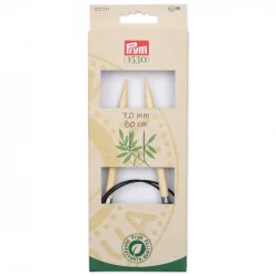 (Bild für) Prym Rundstricknadel Bambus 80 cm - 7 mm