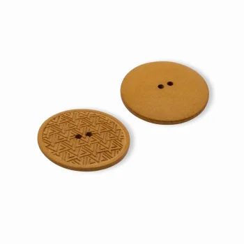(Bild für) Prym Knöpfe - Hanf - 28 mm - curry