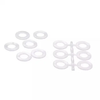 (Bild für) Prym Häkelringe - flach - 36 mm - 50 Stück