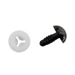 (Bild für) Prym Union Knopf Sicherheitsaugen - 10 mm - schwarz - 2 Stück