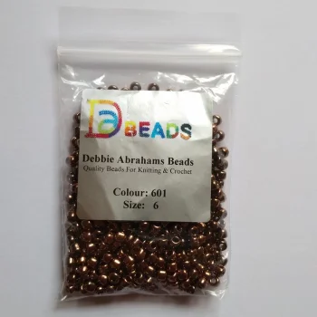 (Bild für) Debbie Abrahams Glasperlen - Size 6 (4 mm) - 601 Bronze